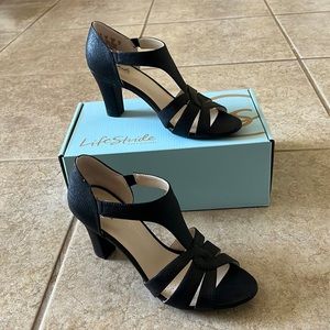 Brand New Lifestride Caramel Dress Sandals Size 10